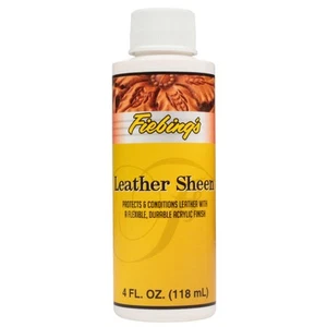 Fiebing's Leather Sheen Acrylic Finisher 4oz High Gloss Water Resistant Prote... - Picture 1 of 7