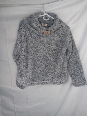 Suéter Cuello Embudo So Perfectly Suave Negro Blanco Talla XS NUEVO CON ETIQUETAS Foto 1 de 3