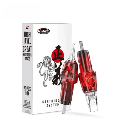 Lote de 20 piezas de agujas de cartucho de tatuaje desechables esterilizadas maquillaje seguridad permanente Foto 1 de 4