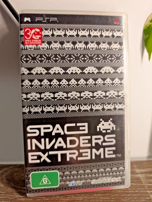 Space Invaders Extreme Sony PSP PAL CIB Taito Square Enix 30th Anniversary - Image 1 of 3
