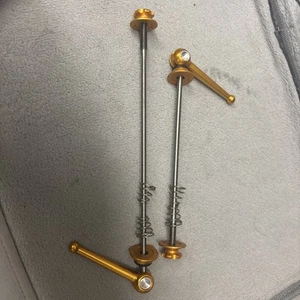 Titanium Wheel Skewers MTB Road Bike QR Quick Release Bicycle Front Rear Ti Set - Picture 1 of 4