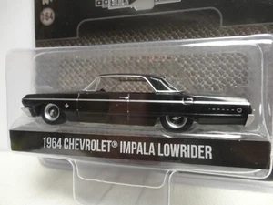 Greenlight 1964 CHEVY IMPALA LOWRIDER Black '64 BLACK BANDIT Series 26 - Picture 1 of 3