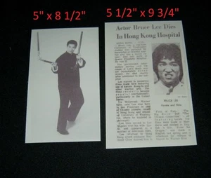 Vintage 1980s New Zealand Made BRUCE LEE Stills For Theatre Display #6 - Picture 1 of 1