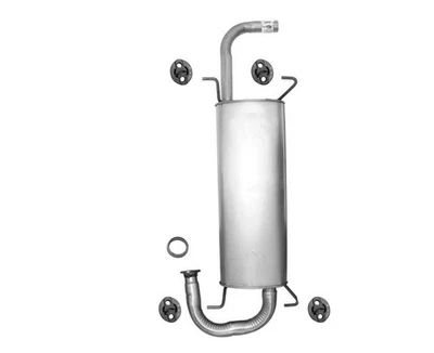 Rear Muffler Assembly With Gasket & Hangers Fits 2009-2015 Toyota Venza 2.7L - Image 1 of 4