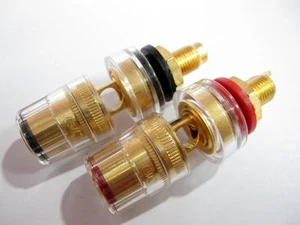 2 Stück CMC-858-S-G Lautsprecher Bindung POST - Bild 1 von 1