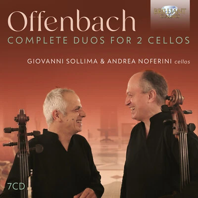 JACQUES OFFENBACH Complete Duos for 2 Cellos SOLLIMA NOFERINI 7CD NEW SEALED - Image 1 of 2