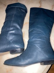 Ipanema Made in Brazil Leather Boots Size 8 1/2 - Picture 1 of 4