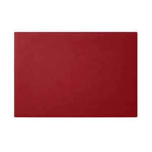 Sous Main Cuir Rouge Ferrari - Coins Carrés, Coutures Artisanales, Antidérapant - Imagen 1 de 5