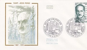 France 1980 FDC Saint John Persian yt - Picture 1 of 1