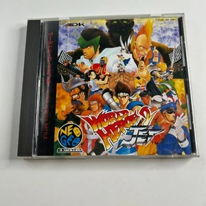World Heroes 2 Jet (SNK Neo Geo CD, 1994 NTSC-J) probado y funcionando con columna vertebral - Imagen 1 de 6