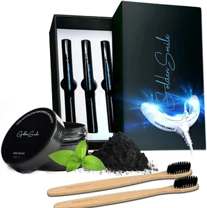 Bigpack - ™ | Kit Sbiancante Professionale per Denti Sbiancanti Con Carbone Att - Foto 1 di 12