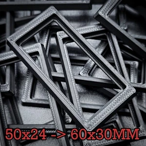 50x24 to 30x60mm Rectangle Bases Converters 3d Printed Wargaming Tabletop Games - Picture 1 of 11