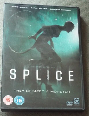 Splice DVD (2010) Adrien Brody, Natali (DIR) cert 15 - Image 1 of 2