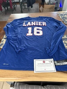 22/23 DETROIT PISTONS Nike PLAYER ISSUE LANIER NIGHT L/S SHIRT L BOGDANOVIC #44 - Bild 1 von 9