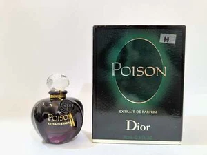 010325-10 Christian Dior Poison 15ml 1/2 oz Extrait De parfum - Picture 1 of 4