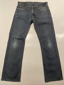 Pantalones de mezclilla Levi’s para hombre W32 L31 azul 506 cómodos calce recto desgastados informales - Imagen 1 de 10