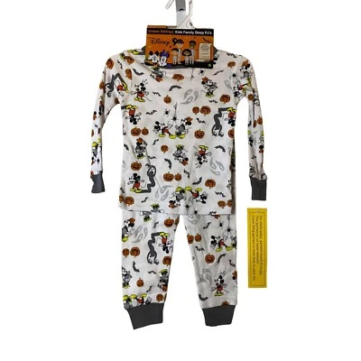 Mickey Minnie Mouse Halloween PJs Kids Unisex Disney Family Sleep Snug - Image 1 of 4