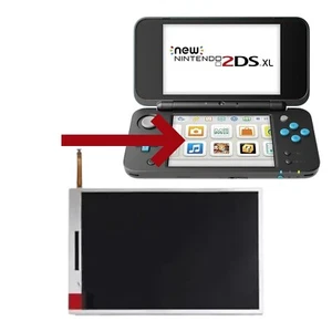 Pantalla LCD inferior inferior de repuesto original para nueva Nintendo 2DSXL - Imagen 1 de 2