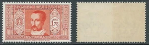 1932 REGNO DANTE 1,75 LIRE - GOMMA BICOLORE - NO LINGUELLA - Foto 1 di 1