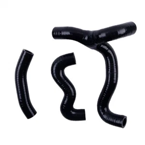 Black Silicone Radiator Y Hose Kit for 2012-2019 2018 KTM 50SX 50SXS 50 SX Mini - Imagen 1 de 20