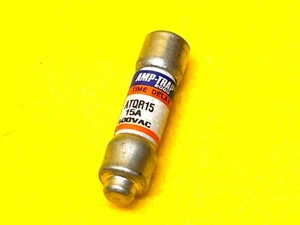 FERRAZ SHAWMUT ATQR15 AMP TRAP 2000 15 AMP 600 VOLT FUSE ( NEW ) - Picture 1 of 4