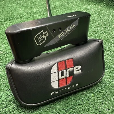 Club de golf para diestros Cure 2016 Series RX4 Putter 35 eje de acero con cubierta para la cabeza Foto 1 de 4