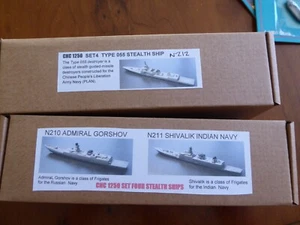 World Stealth Ship Series Set Four in metal, CNC Models 1. 1250 scale - Picture 1 of 14