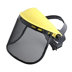 Safety Face Shield with Mesh Visor for Chainsaw Trimmer Pole Pruner - Picture 1 of 12