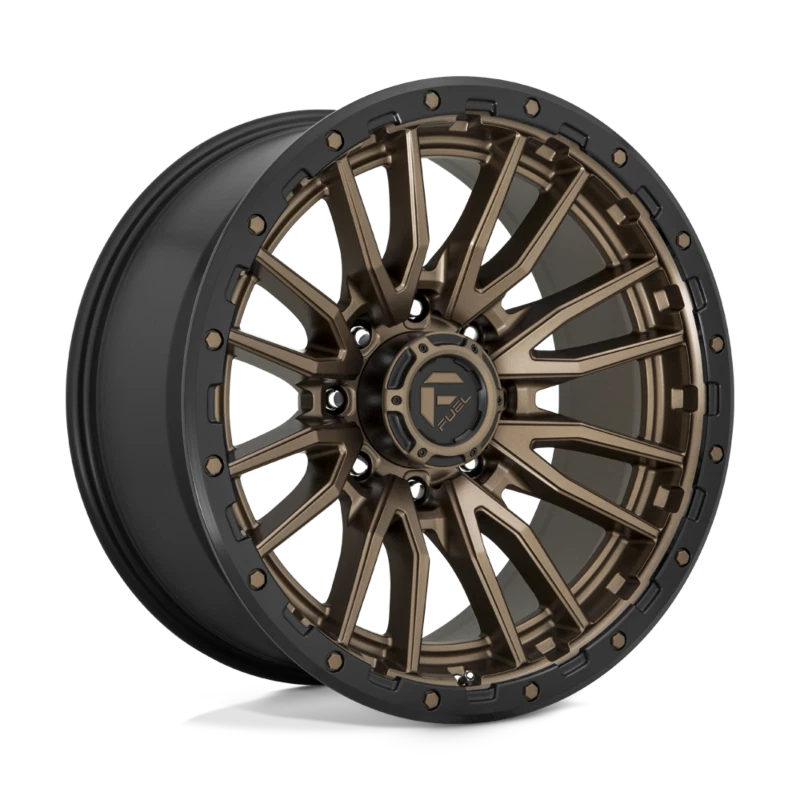Llanta de bronce 22 pulgadas Fuel Rebel 8 D681 camioneta Ford F250 F350 22x10 8x170-18 Foto 1 de 1