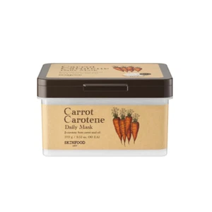 SKINFOOD Maschera Quotidiana Carotene Carote 30 Fogli Cura della Pelle Coreana - Foto 1 di 6