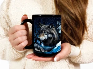 Wolf Mug, Wolf Coffee Cup, Wolf Gifts For Men, Wolf Gifts For Women, Wolves Gift - Picture 1 of 4
