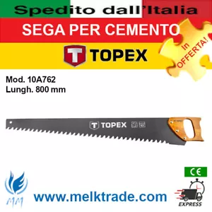 SEGA CEMENTO CELLULARE 800 mm - 10A762 - Qualità TOPEX!!! - Foto 1 di 3