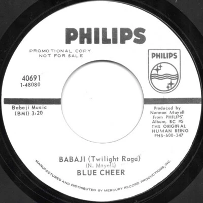 Blue Cheer "Pilot" & "Babaji" 45 rpm: Phillips #40691 'Promo' 1971 - Image 1 of 2