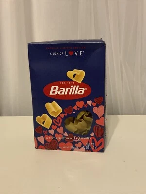 Barilla Edición Limitada Pasta Macarrones en Forma de Corazón Caja 12 OZ Foto 1 de 4