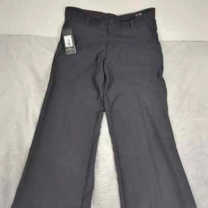 Adidas Pants Mens 32x37.5 Extra Tall Climalite Golf Tech Black Stretch 176PS NWT - Picture 1 of 15