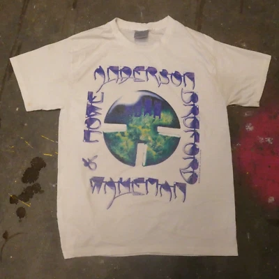 Vintage Anderson Bruford Wakeman Howe T shirt L Single Stitch YES Prog Rock USA - Image 1 of 4