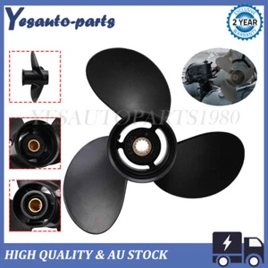 Boat-Propeller 9 1/4x9 Fits Mercury 9.9-20HP-Tohatsu-Engine 9.9HP/15HP/18HP NEW - Picture 1 of 7