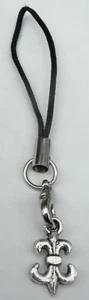 10 pièces x Fleur-de-lis sangle mobile sac à main fleur breloque pendentif Joblot - Photo 1 sur 3