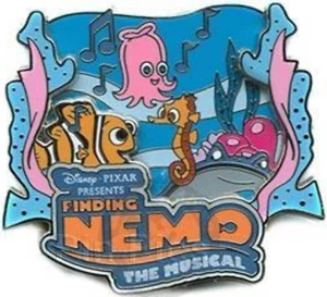 Disney Finding Nemo the Musical Pin 53685 WDW Pixar Presents Pearl Sheldon - Picture 1 of 1