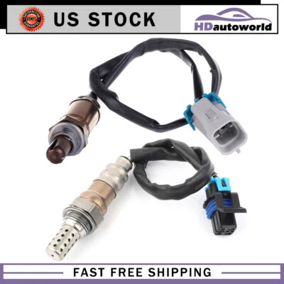 Датчик кислорода 02 для 2001-04 Buick Century 3,1 л вверх и вниз по течению 2 шт. - Изображение 1 из 4