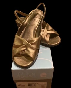 Sandalia Lifestride Mimosa 2 Soft Gold Mist Slingback Tallas 9.5, 10, 11 Mediana NUEVA - Imagen 1 de 8