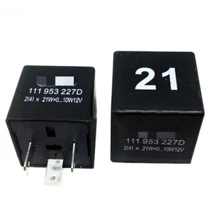 2Pcs 111953227D 111 953 227D 21 Automotive Relay 3Pins - Picture 1 of 1