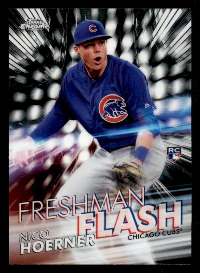 2020 Topps Chrome Freshman Flash #FF10 Nico Hoerner - Image 1 of 2