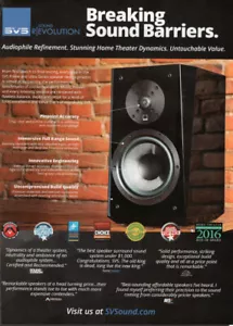 SVS - Prime & Ultra Speakers - Original Magazine Ad - 2018 - Imagen 1 de 1