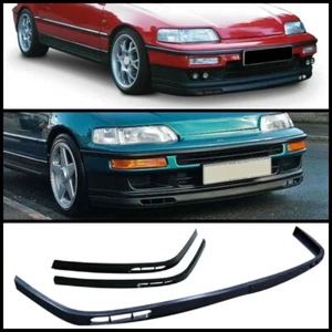 Für Honda Crx Laguna Lippe Front Stoßstange Splitter Spoiler Eurolippe 2 Stück - Bild 1 von 6