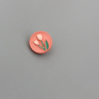 6pcs Floral Buttons Sewing Material Craft for Coat Cardigan Costume Decor DIY - Image 1 of 4