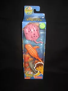 Figuras Go Diego Go Ocean Hammerhead & Whale Shark Stingray 2007 nuevas en caja 2+ - Imagen 1 de 5