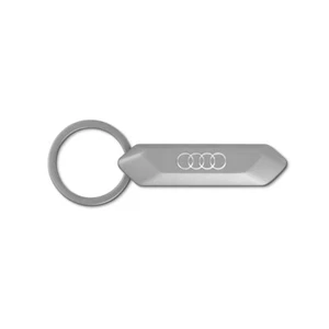 Original Audi Schlüsselanhänger Edelstahl, silber Keyring Anhänger - Bild 1 von 2