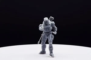 Halo Custom Spartan Type 1 Miniature - Resin 3D Printed Wargame/D&D - Picture 1 of 13