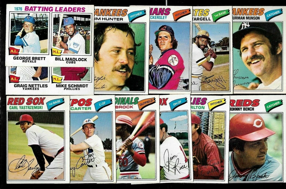 1977 OPC O PEE CHEE TOPPS MLB BASEBALL CARD 1-132 + ERROR & VARIATION SEE LIST - Image 1 of 1